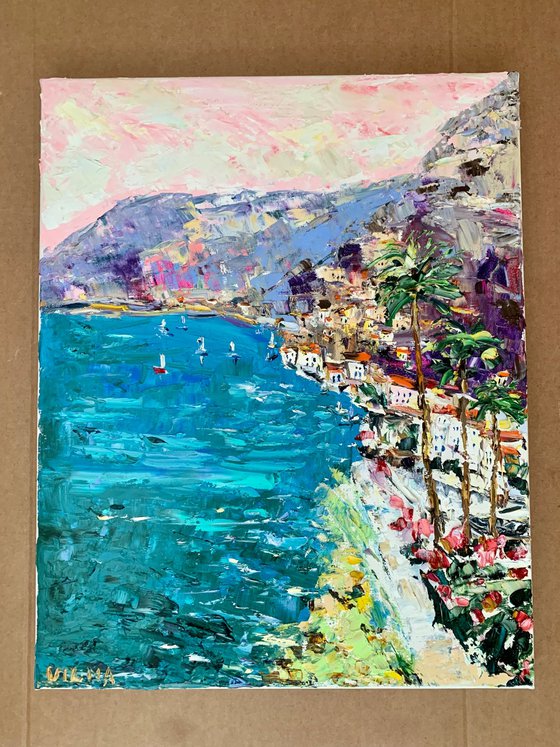 French Riviera landscape