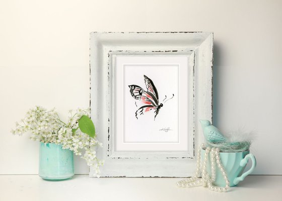 Brushstroke Butterfly 4