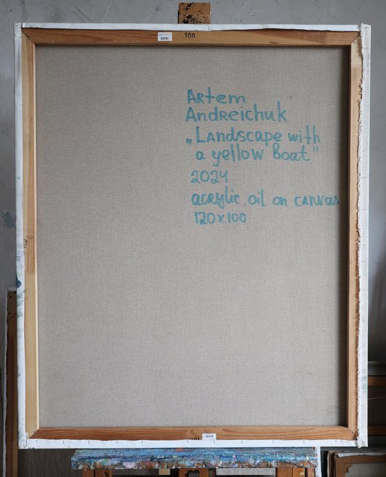 Landscape with a Yellow Boat