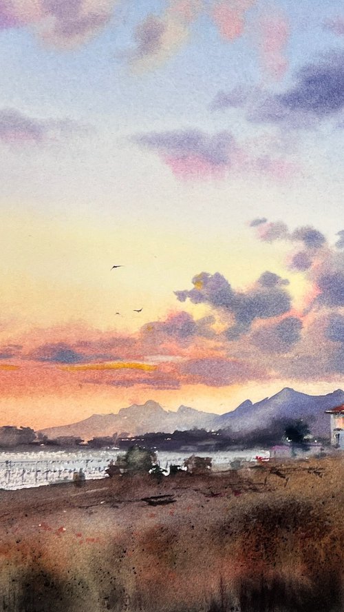 Cyprus in Golden Light by Eugenia Gorbacheva