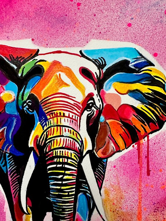 Neon Elephant