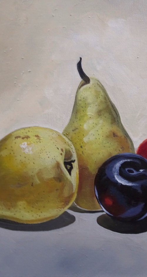 Still Life With Pears by Joseph Lynch