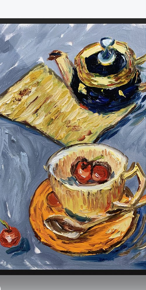Tea cup. by Vita Schagen
