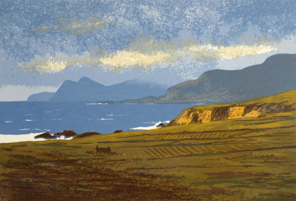Atlantic Drive, Achill by Aidan Flanagan Irish Landscapes