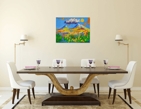 Ararat (60x80cm, oil painting, ready to hang)
