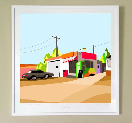 Restaurant (Restaurante)  (pop art, landscape)