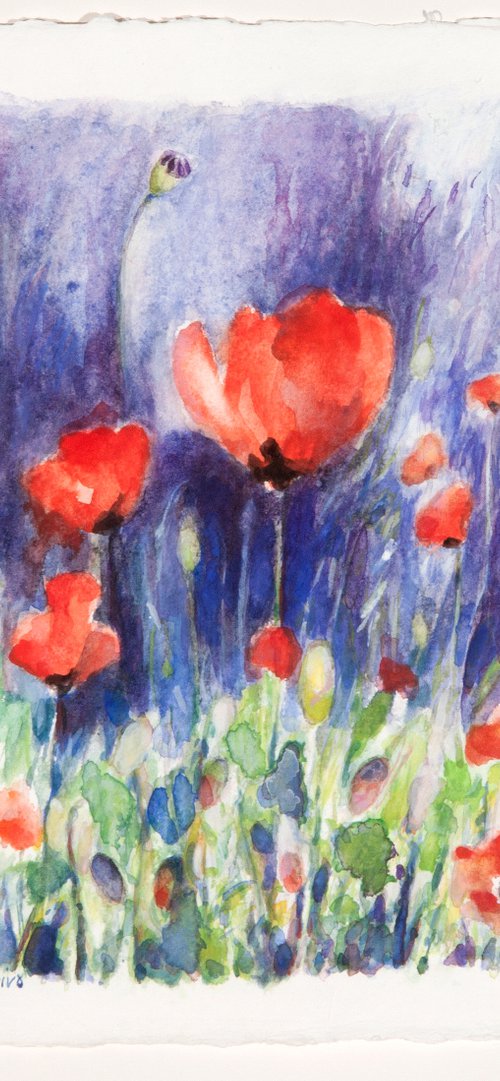 Poppies 3 by Ioanna Konstantinou