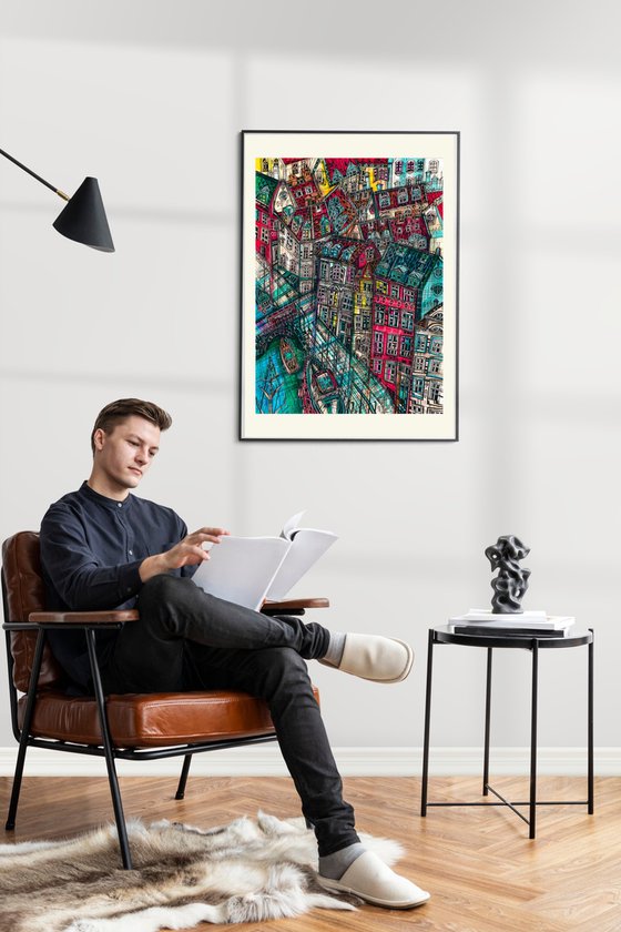 Copenhagen. From above