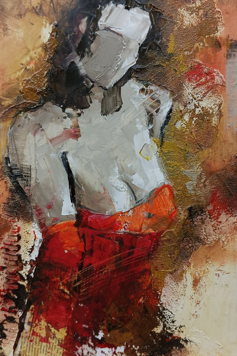 Thalia 17. Abstract woman art by Marinko Saric