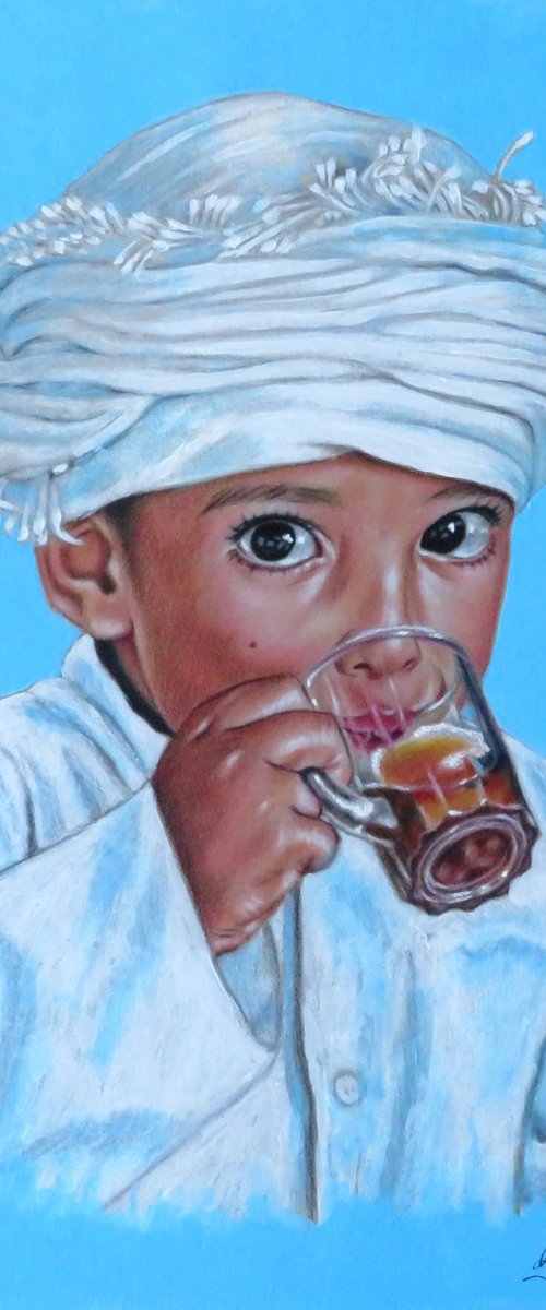 "Maroccan child" by Monika Rembowska
