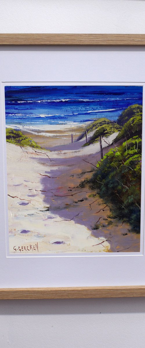 Sand Dunes to the Ocean Beach by Graham Gercken