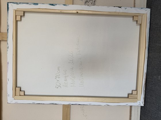 Crimson Sky Passage – Blue Pink Diptych