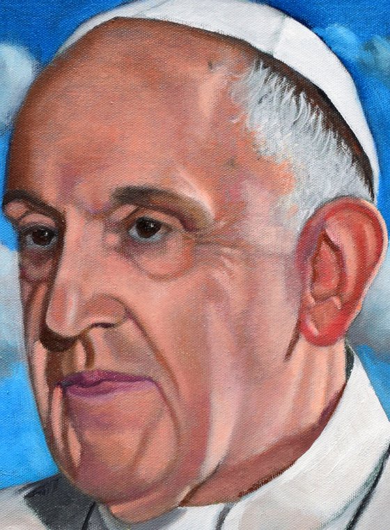 Portrait of Pope Francis