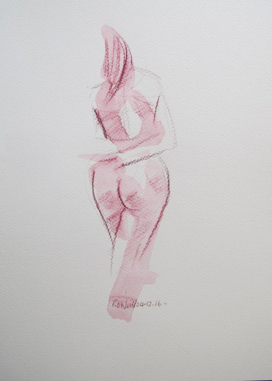 standing nude