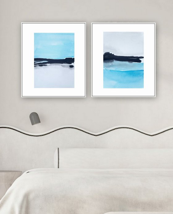 Landscape, set of 2