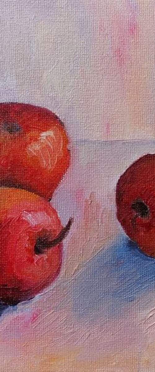 Still life with apples by Oksana Siciliana