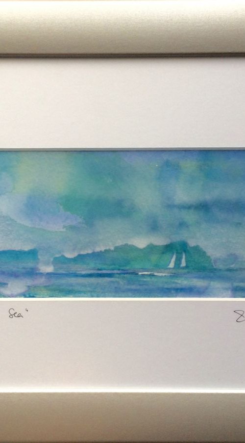Green Sea I Seascape by Gesa Reuter