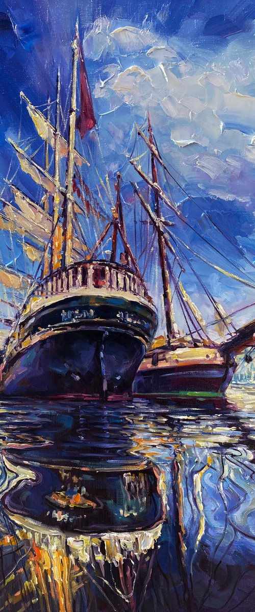 "Ship harbor " by Artem Grunyka
