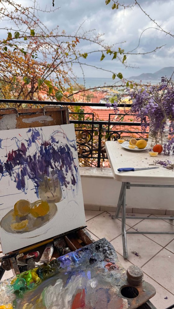 Lemons and Purple Light