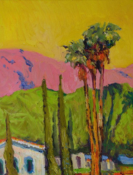 Three Palm Trees, Calfiornia