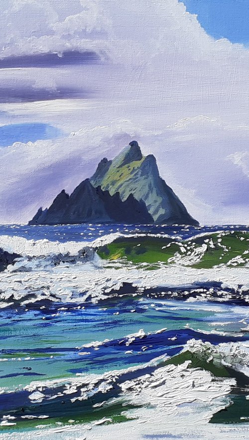 Skellig Wave by Cathal Gallagher