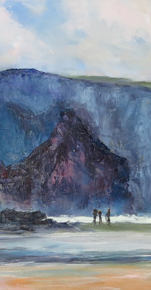 Towards The Big Rock by Philippa Headley