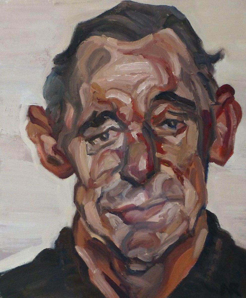 After Lucian Freud, portrait of John Deakin Artfinder