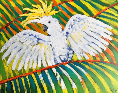 Sulphur-Crested Cockatoo by Irina Redine
