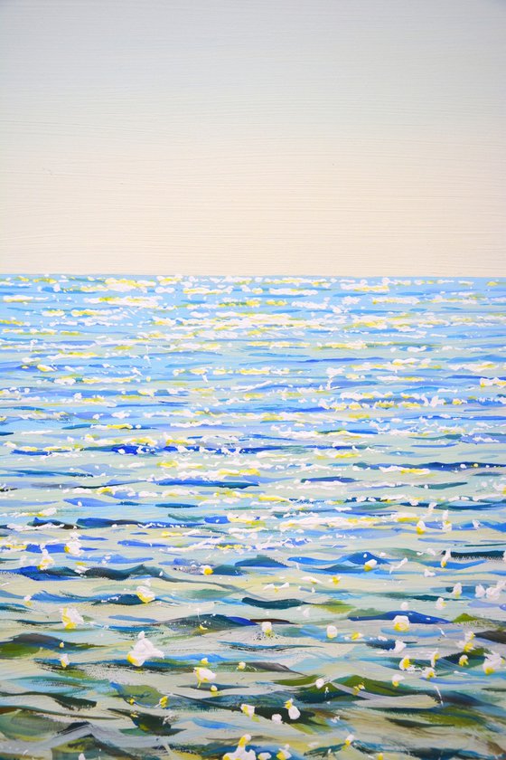 Morning light on the water.