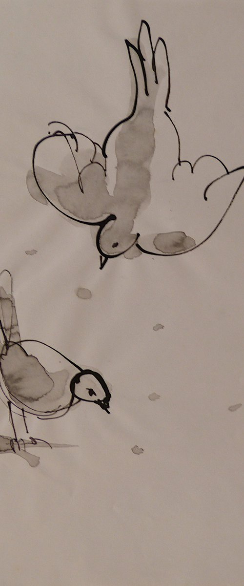 The Sparrows 3 by Frederic Belaubre