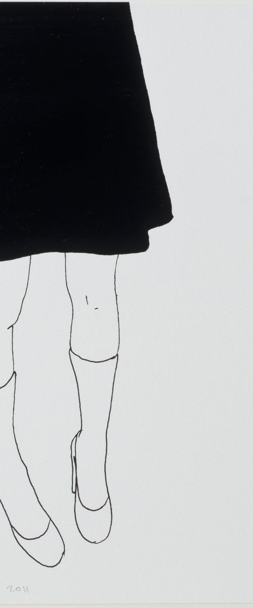 Black Skirt by Natasha Law