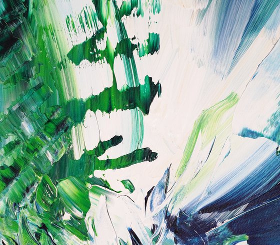 Turquoise Blue Waves C 2