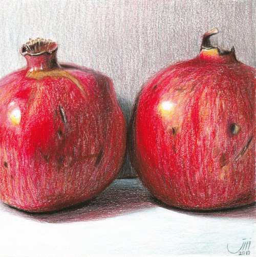 NO.169, Pomegranates by sedigheh zoghi