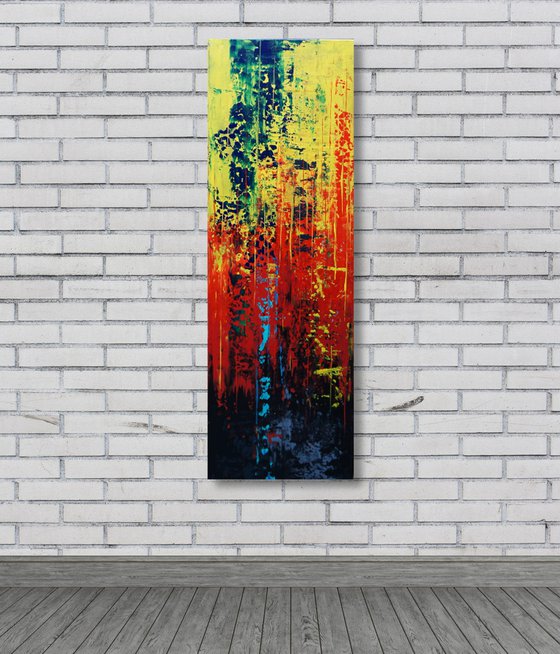 Color Rush VI (40 x 120 cm) (16 x 48 inches)