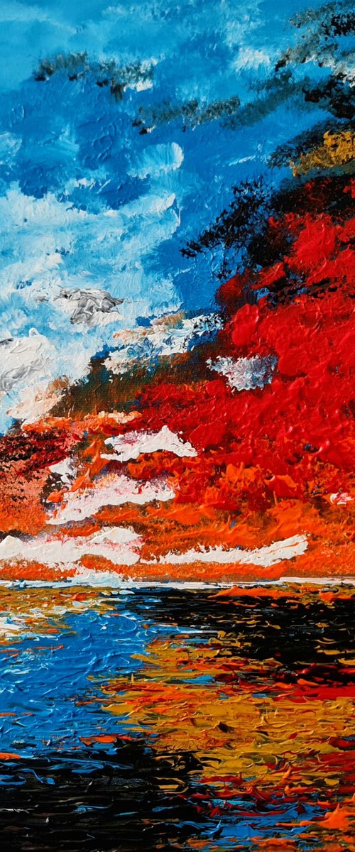 Abstract seascape 1 by Daniel Urbaník