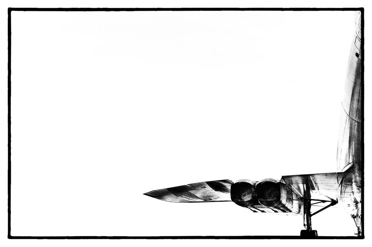 Photorealistic Abstract Photograph By Christian Schwarz, 24 X 17, Jet No 1, Original Artwork