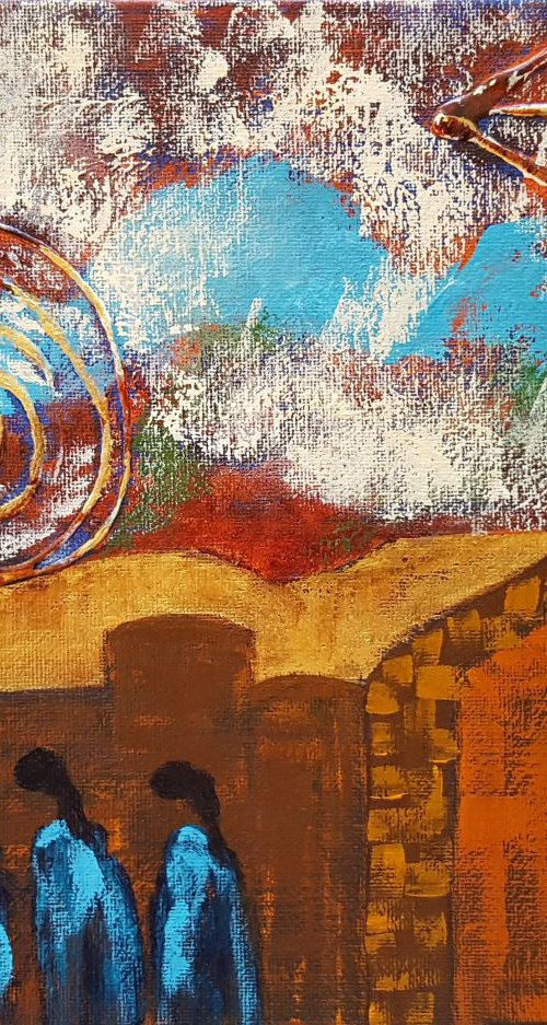 "Sunday in Santa Fe" by Cathy Maiorano