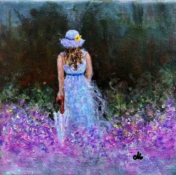 Lost in a field of lavender.../free shipping in USA