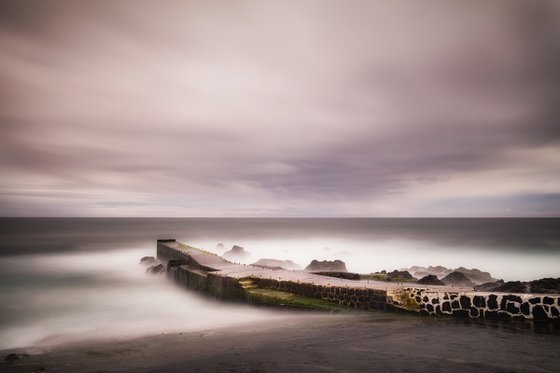 Ocean pier at dawn (studio 2)