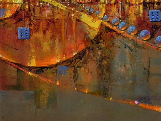 "Sphere of influence" Triptych art - 2022