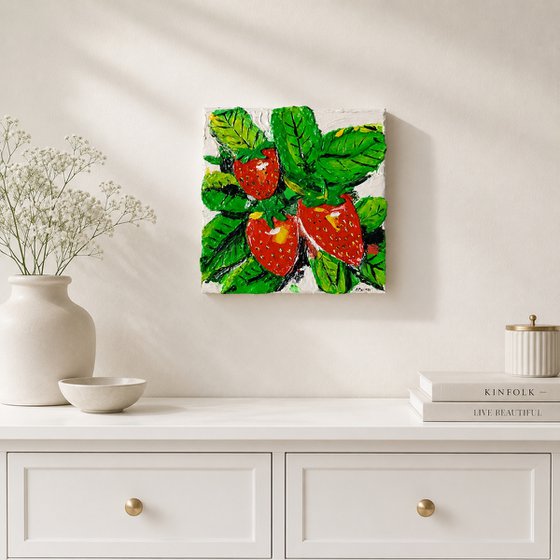 Red Strawberries from the Marchfeld