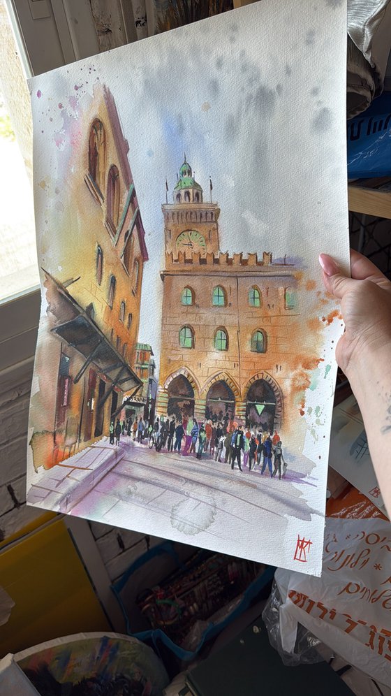 Piazza Maggiore, Bologna