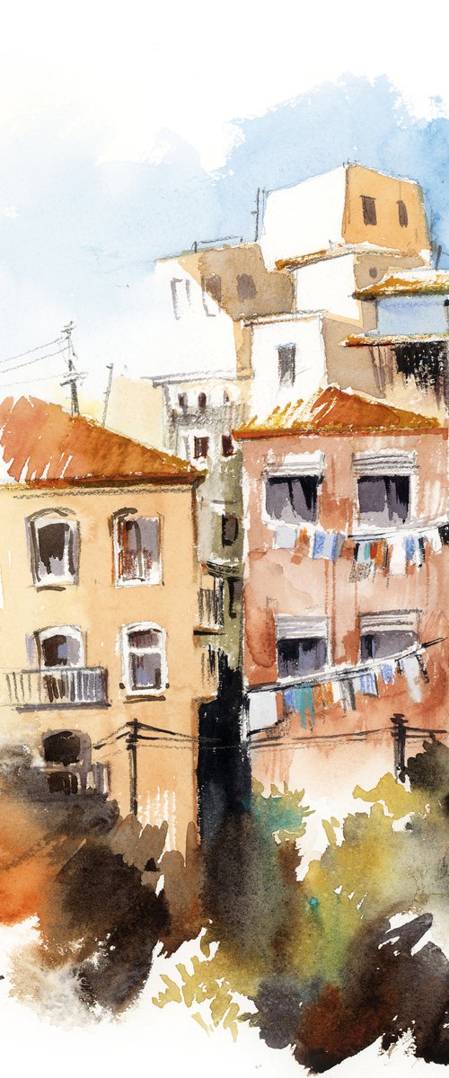 Porto Cityscape Colourful Houses by Sophie Rodionov