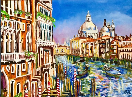 VENICE. Grand canal.
