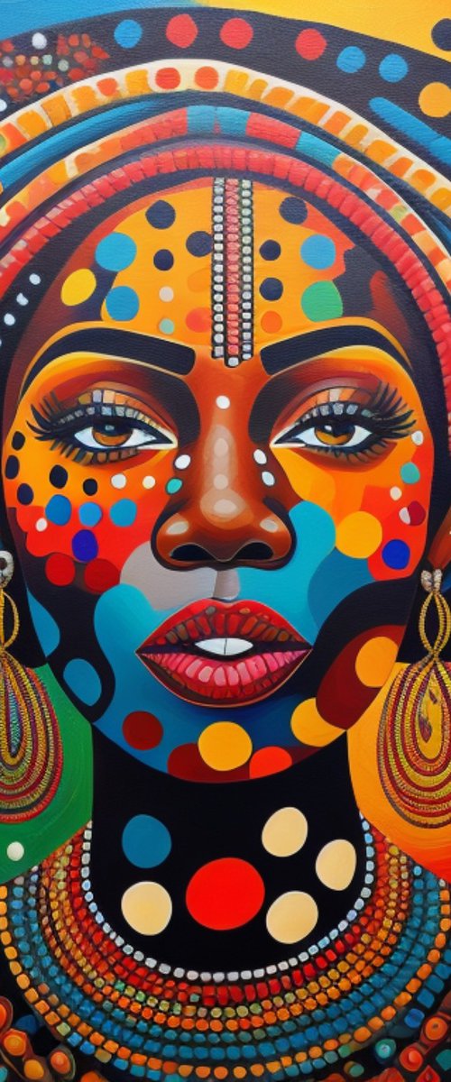 African beauty 1 by Sanja Jancic