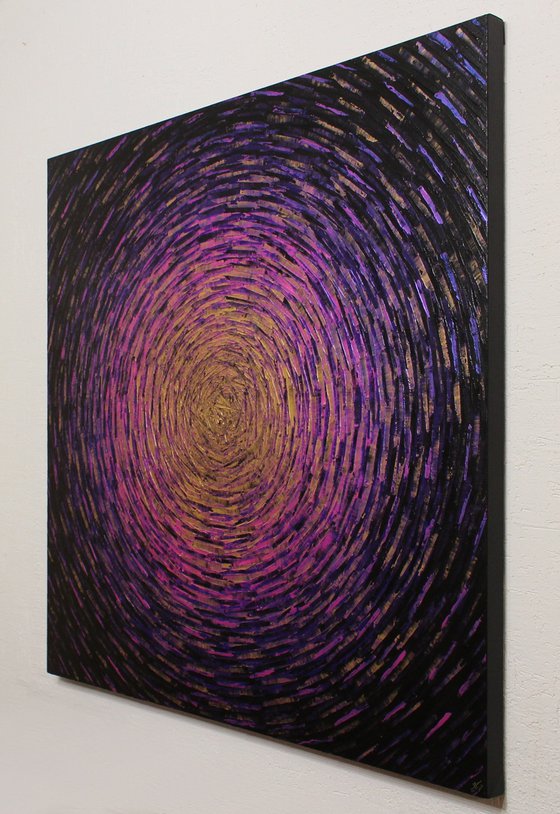 Vast amethyst gold radiance