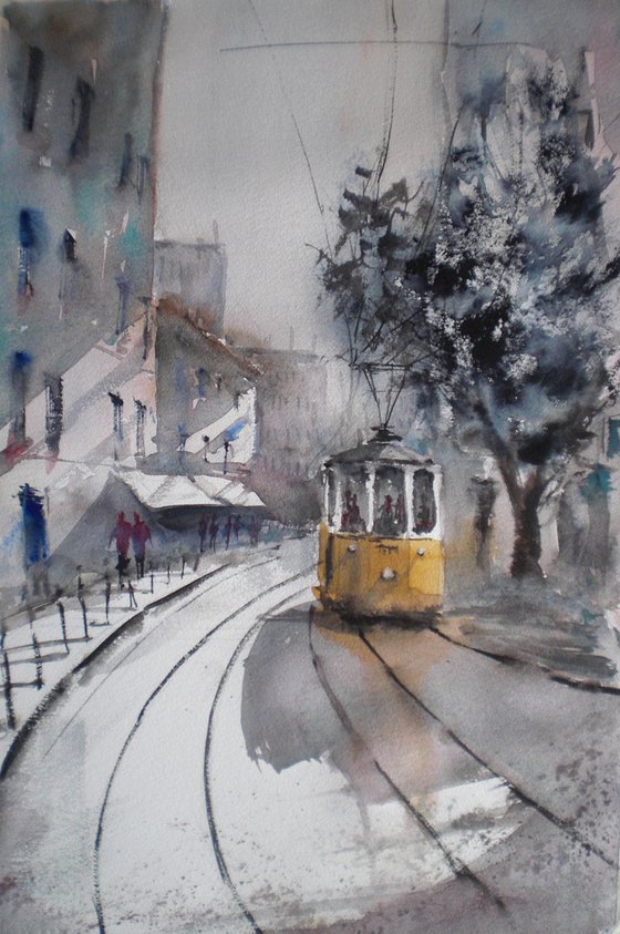 tram in Lisbon 3