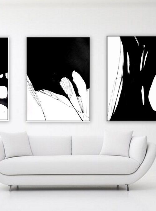 Abstract artwork by Nadia Moniatis