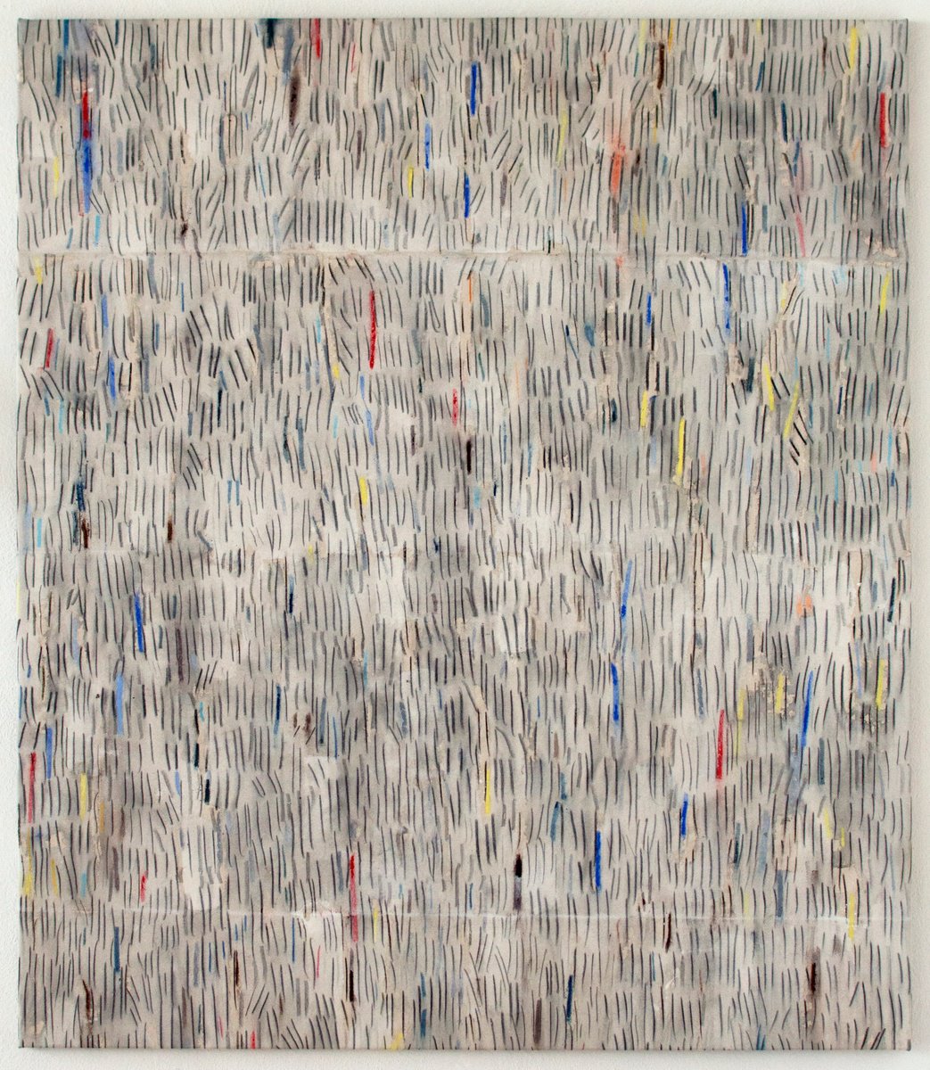 Expressive Abstract Painting By Petr Johan Marek, 51 X 59", Bauhaus, Original Artwork