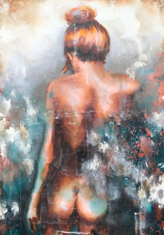 vintage nude (120 x 80 cm) Dee Brown